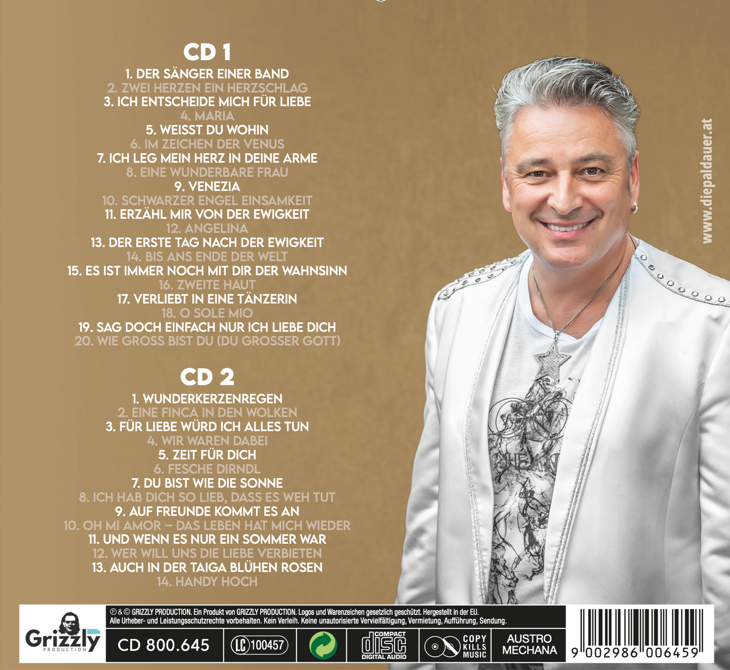 Der Sänger Einer Band - Doppel CD